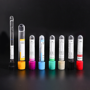 <span class=keywords><strong>Tube</strong></span> de prélèvement sanguin sous vide jetable en verre et plastique avec additif <span class=keywords><strong>EDTA</strong></span> pour tests médicaux - Product Image 6