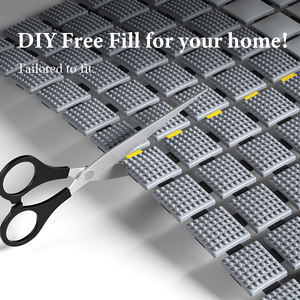 Pp Massief Patroon Anti-Geur Spa-Kwaliteit <span class=keywords><strong>Massage</strong></span> Badmat Antislip Minimalistische Badkamer Douchemat Machine Gemaakt - Product Image 6