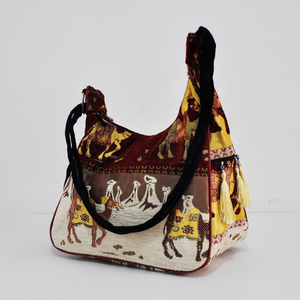 Camel-Bolso de borlas con tela turca De Turquía - Product Image 4