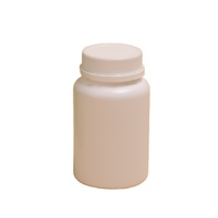 Bouteilles en PE blanches anti-effraction en gros de 20 ml, 40 ml, 100 ml, paquets de capsules vides avec bouchons à vis.