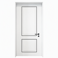 Pintu Kayu Solid Desain Modern Grosir ODIN, Pintu Komposit Interior Rumah, Pintu Kayu Solid untuk Rumah