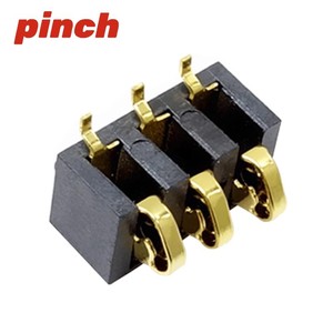Conector de batería Pinch BC-36 chapado en oro de 2.5mm, 1p 2p 3p 4p, con resorte de contacto de presión positiva de 5.5mm de altura - Product Image 2