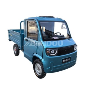 รถกระบะส่งของไฟฟ้าขนาดเล็ก 4 ล้อ พร้อมกล่องบรรทุกสินค้า - Product Image 5