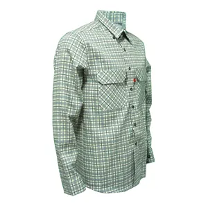 Fabriek Prijs Veiligheid Bouwvakkers Mens Goedkope Workwear Fr Katoen Werken Kleding Shirt Koop