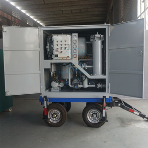 เครื่องกรองน้ำมันสุญญากาศแบบเคลื่อนที่สองขั้นตอน ป้องกันการระเบิด พร้อมระบบควบคุมอัตโนมัติ PLC สำหรับการขจัดน้ำในภาคสนาม - Product Image 2