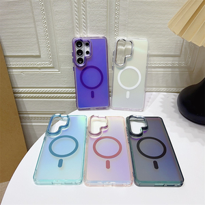 เคสโทรศัพท์ Samsung S22 S23 S24 S25 S26 ULTRA A26 A36 A56 ลาย Chameleon พร้อมขาตั้งแม่เหล็ก ป้องกันการกระแทก - Product Image 1