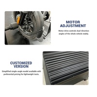 Banc d'essai d'inclinaison pour vélo électrique avec module d'inclinaison à angle réglable pour tester la stabilité et la sécurité des vélos