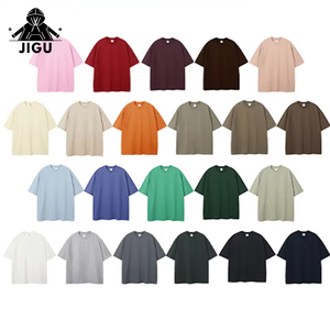 Camiseta Extra Grande de Algodón 100% con Logotipo Personalizado, 305 Gramos, para Hombre, Corte Cuadrado, Estilo Casual Estampado - Product Image 2
