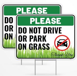 High Visibility Outdoor Yard Signs <b>Custom</b> Print Waterproof for Lawn Roadside Traffic Safety Warning Signage - Product Image 5