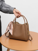 Nouveau Sac à Main de Luxe en Cuir de Vachette Véritable pour Femme, Sacs Bandoulière Faits Main, Fermeture Éclair Résistante à l'Eau, Chaînes