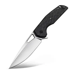 Top bán G10 xử lý gấp Pocket dao săn bắn ngoài trời Survival cắm trại dao