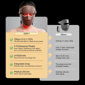 EYCO Presale Maschera LED per Viso con Terapia Fotonica 850nm 630nm, Dispositivo Portatile in Silicone per Cura della Pelle - Product Image 5