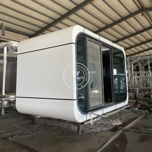 Cápsula de Oficina Inteligente Móvil en Oferta en China, Casa Cápsula con Estructura de Acero, Diseño Moderno Impermeable - Product Image 3