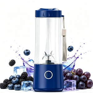 Licuadora Inteligente Compacta, Licuadora Portátil para Triturar Hielo, Exprimidor para Smoothies Frescos, Exprimidor de Naranjas con Alimentación USB para Exteriores y Hogar - Product Image 1