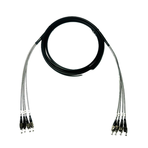 LSZH Material Outdoor Optical Cable Multimode OM3 <strong>Fiber</strong> 4-core <strong>Fiber</strong> Jumper with Pull-out Outer Diameter of 7.0mm and Connector - Product Image 3