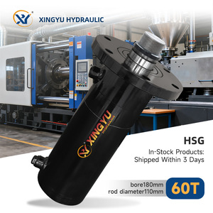 Cylindres hydrauliques à bride avant de 60 tonnes pour machines de moulage par injection de grande capacité, personnalisables, vente directe transfrontalière - Product Image 2