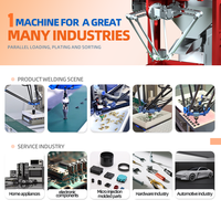 Lengan Robot Otomatis 6-Axis 4-Jaw dengan Gearbox Pneumatik Efisiensi Tinggi, Motor Penggerak Elektromekanis IP64, Mudah Dioperasikan