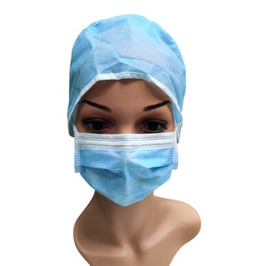 Maschera chirurgica monouso S & J legata medica su cinghie vestibilità più sicura uso quotidiano ASTM F2100 a 3 strati livello 3 tipo IIR - Product Image 6