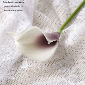 Fabricante de Flores Artificiales de Calla Lily Mini Semimanuales y Semimecánicas Personalizadas, Venta al por Mayor, Decoración de Bodas, Estilo INS - Product Image 6