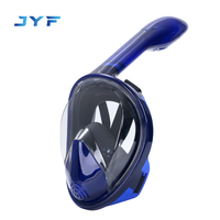 Máscara de Buceo JYF, Dispositivo de Snorkel de Material Saludable, Máscara de Buceo Clásica de Cara Completa, Gran Venta