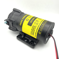 Pompe à eau à diaphragme pour machine à eau domestique, série 50GPD 75GPD 100GPD 200GPD 400GPD RO, rehausseur automatique à aspiration