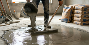 Malta Cementizia Autolivellante per Pavimenti in Calcestruzzo Interni - Materiale da Costruzione per Ristrutturazione - Product Image 3