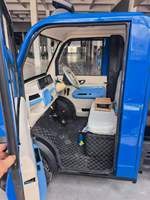 Nouveau modèle de camionnette électrique à quatre roues, robuste, pour le transport de marchandises, cabine simple, taille compacte, moteur 2000 kW, autonomie 240 km