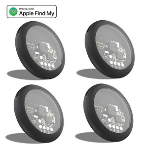 Kit de Rastreadores Antipérdida para IOS AirTag (Paquete de <span class=keywords><strong>4</strong></span>), Batería Reemplazable de Plástico, Aplicación Find My para Mascotas, Equipaje, Bolsos y Carteras - Product Image 1