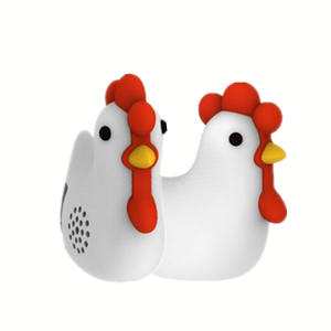 Meilleure vente Haut-parleur en caoutchouc en forme de coq Haute <span class=keywords><strong>qualité</strong></span> sonore Musique Mini Rohs Haut-parleur sans fil en PVC personnalisé 3D - Product Image 4