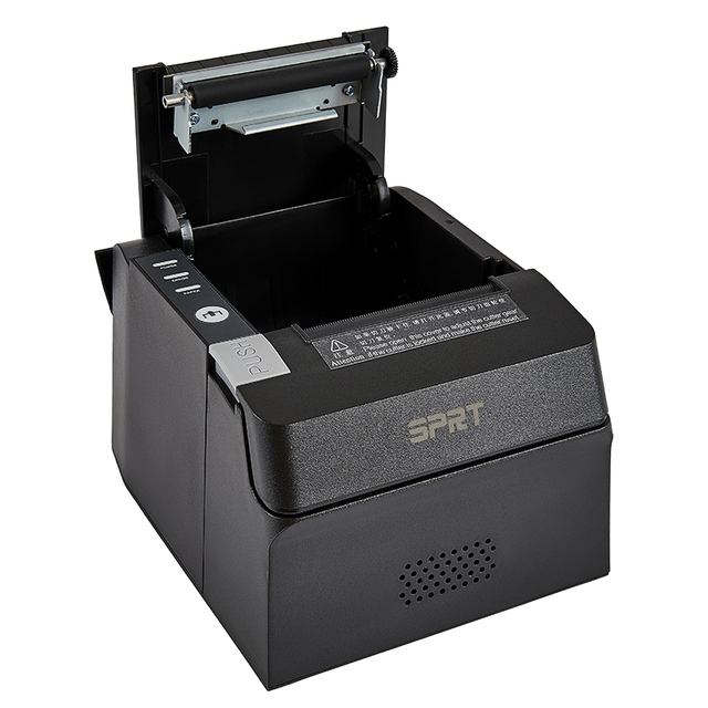 SPRT SP-POS891U 80mm Thermal Receipt POS Printer Black and White for Smartphone Computer BT+USB 203dpi Thermal Paper in Stock