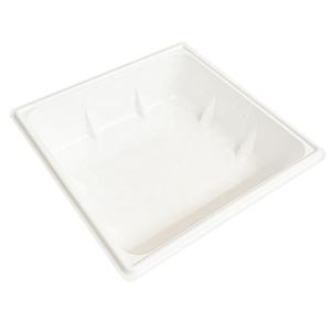 Réservoir d'eau <span class=keywords><strong>hydro</strong></span>électrique de <span class=keywords><strong>culture</strong></span> intérieure en plastique ABS noir blanc rectangle profond personnalisé - Product Image 6