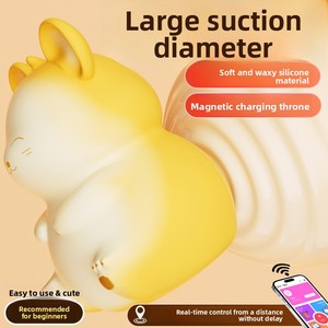 Capybara Sucking <b>Vibrator</b> Adult Toy Mobile Phone Control Multiple Modes Super Strong Sucking <b>Vibration</b> Force Female <b>Vibrator</b> - Product Image 3