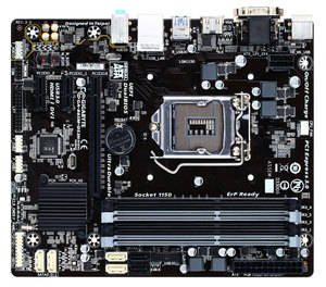 Original B85M-DS3H <b>Motherboard</b> for 4th Gen I5 I3 <b>CPU</b> Desktop M-ATX B85 4 DDR3 Slots 32GB LGA1150 USB3.0 Gigabyte B85 Gaming Moth - Product Image 3