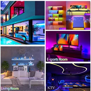 Smart Home Wifi 12V LED-Licht Fernbedienung LED-Band 5M 10M LED-Licht leiste 2835 RGB Wasserdichte IP65 Cinta LED