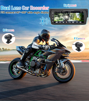 Navigateur GPS à écran tactile de haute qualité de 6,86 pouces, écran de moto, étanche IP65, CarPlay, Android Auto, avant/arrière, 1 an