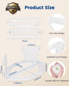 4 stuks hoeslakenhouders voor hoeken, heavy-duty matraslakenclips, houden hoeslakens stevig en strak, opbergoplossingen voor kasten - Product Image 2