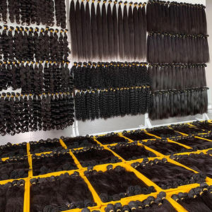 Haute qualité 12A Grade cheveux cambodgiens cuticules alignés vierge birman bouclés faisceaux de cheveux crus 100% cheveux vietnamiens non transformés - Product Image 5