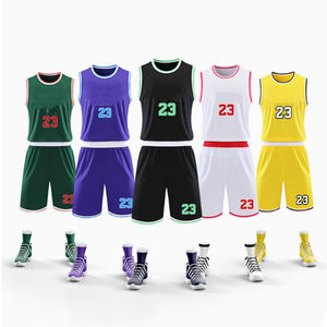 Uniforme de Baloncesto Reversible Personalizado para Jóvenes, Pantalones Cortos Deportivos Transpirables de Malla, Uniformes Reversibles Sublimados para Hombre - Product Image 3