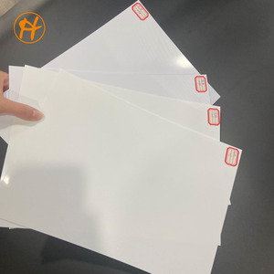 Trắng Matt <span class=keywords><strong>PVC</strong></span> cứng nhắc tấm nhựa cuộn cho quảng cáo và in ấn hiển thị - Product Image 1