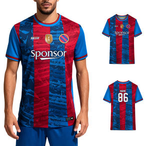 맞춤형 풀 서브리메이션 축구 유니폼 세트 남성용 축구 유니폼 6XL 7XL 축구 훈련복 축구 유니폼 - Product Image 1