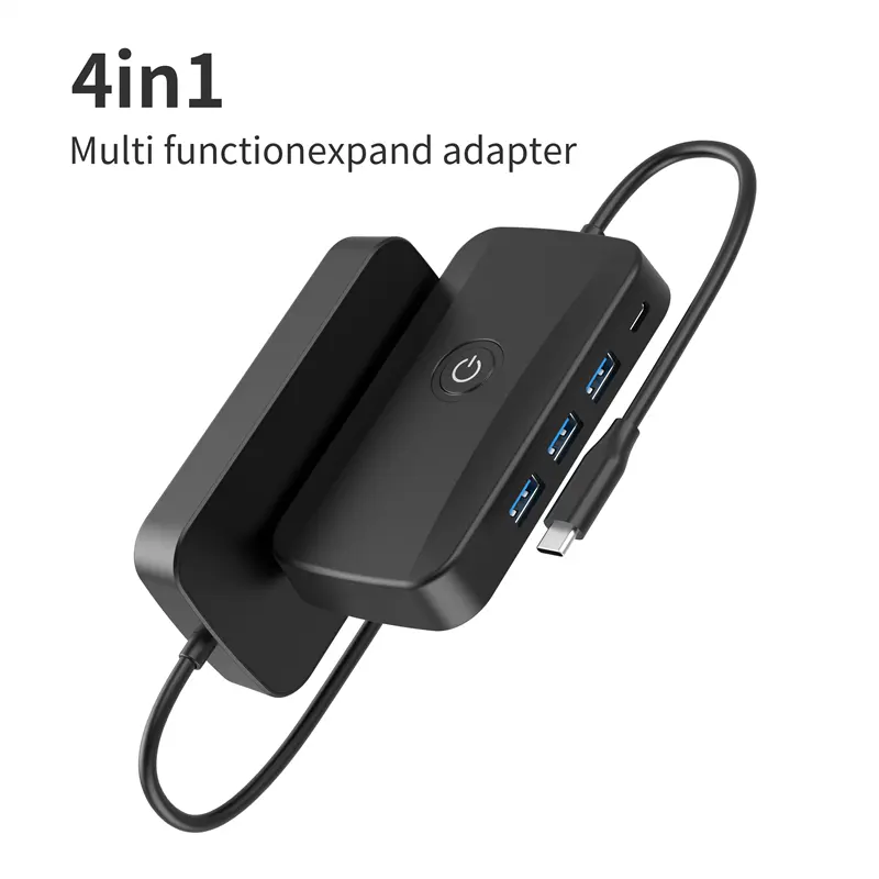 OEM Punkt-zu-Punkt WLAN drahtloses Bildschirm-Display 5G-Bildschirm Typ C Docking-Station USB-Hub 4K drahtloses Display USB 3.0-Adapter