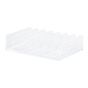 Transparent Cosmetic Storage Rack 4 Layers <b>Makeup</b> Organizer Drawer Divider <b>Box</b> For Eyeshadow Palette Blush Display Desktop Use - Product Image 5