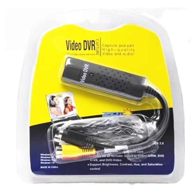 Video Capture Card USB 2.0 VHS to Digital Converter RCA/S-video to USB Audio Video Capture MS2100E Device Wholesale