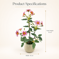 Vente en gros de plantes artificielles en pot, bonsaïs blancs, arrangements floraux simulés pour la décoration intérieure de table et de la maison