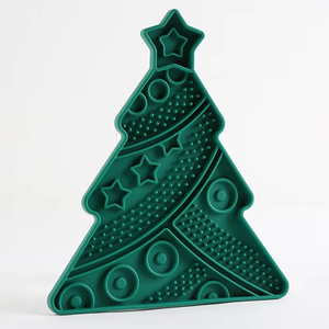 Tazón de silicona con laberinto para alimentación lenta para perros y gatos, diseño universal con patrón de libélula - Product Image 4