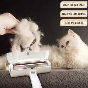 Rullo Rimuovi Peli per Cani e Gatti Riutilizzabile a Doppio Lato Spazzola per Toelettatura Prodotti per la Rimozione dei Peli - Product Image 1