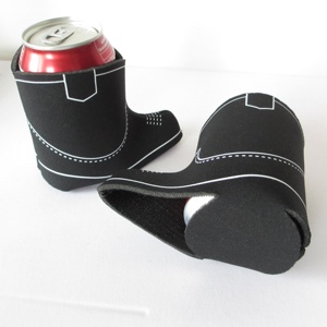 Venta al por mayor botas de neopreno en forma de lata de cerveza enfriador rechoncho titular Coozies para latas impresas con gran precio - Product Image 4