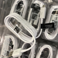 Kabel Data USB 1M Grosir, Kabel micro Pengisian Cepat untuk Samsung S6 S7 C7