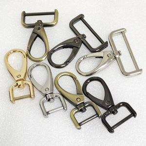 Mousqueton <span class=keywords><strong>à</strong></span> vis détachable robuste en alliage de zinc pour collier de chien et accessoires de quincaillerie de <span class=keywords><strong>sac</strong></span> - Fermoirs mousquetons et conception pivotante - Product Image 4