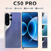 Nuevo Modelo Camon 50, Teléfono Techno Camon 50 Pro Max, Pantalla Grande de 7.3 Pulgadas, 16+1TB, Smartphone 5G